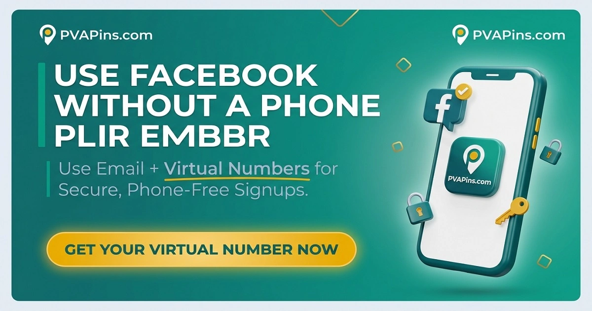 Facebook Without Phone Number: Email & Virtual SMS